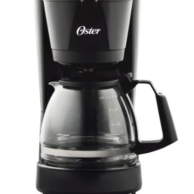 CAFETERA ANÁLOGA 5TAZAS COLOR NEGRA