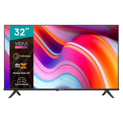 Pantalla de 32″ SMART TV VIDA marca HISENSE
